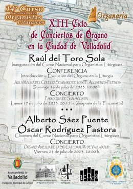 Valladolid acoge esta semana dos conciertos de órgano enmarcados en el 14 Curso de Organistas Litúrgicos