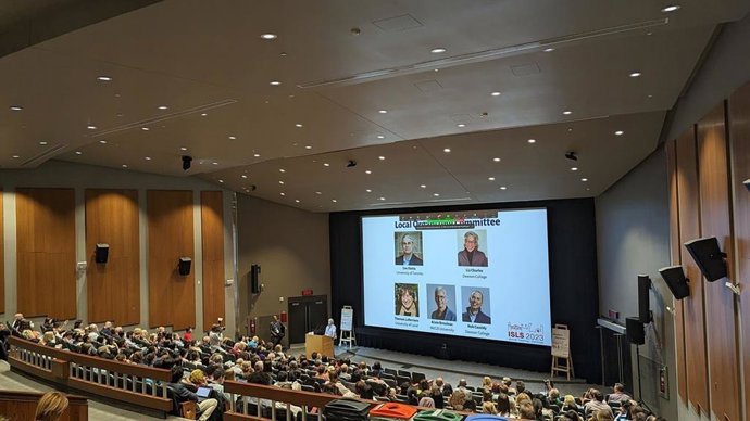 Una sesión del congreso internacional Computer-Supported Collaborative Learning (CSCL)