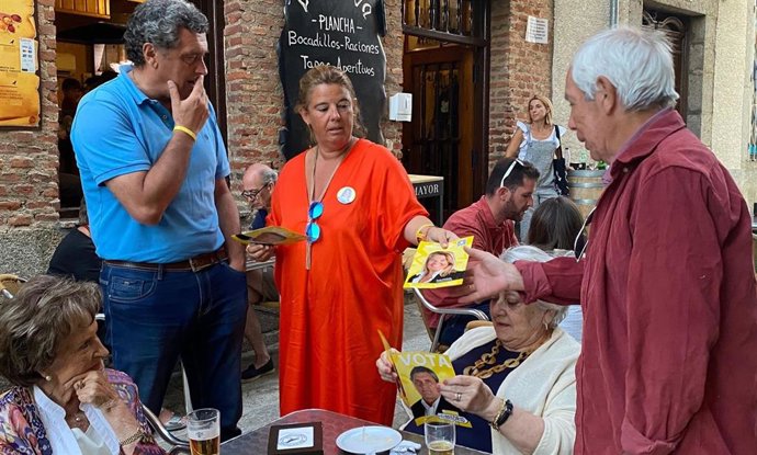 Pedro Pascual y Ruth Pindado