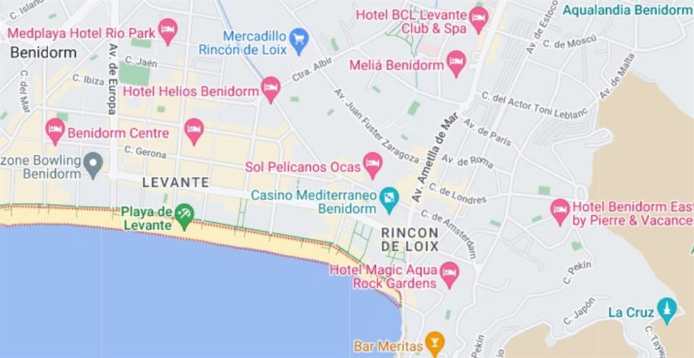 Playa de Benidorm