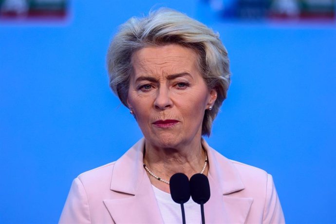  La presidenta de la Comisión Europea, Ursula von der Leyen