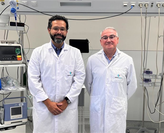 Los doctores Orozco y Sánchez.