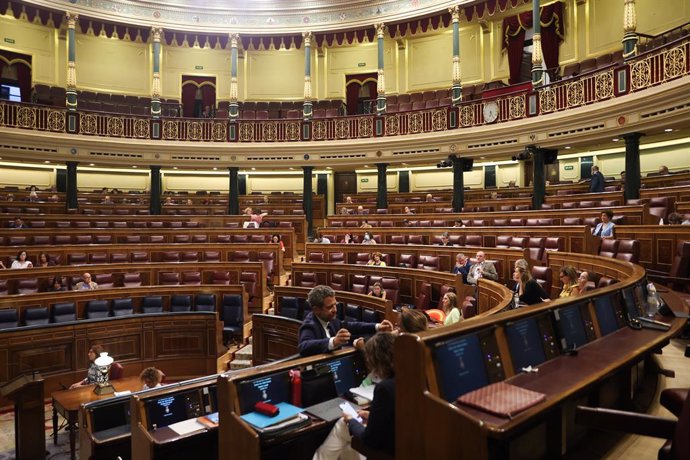 Archivo - Vista general del Congrés dels Diputats