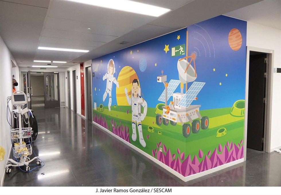 Decoración urgencias pediátricas en Guadalajara
