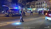 Siete heridos en Sevilla en un accidente en Menéndez Pelayo provocado por un conductor ebrio