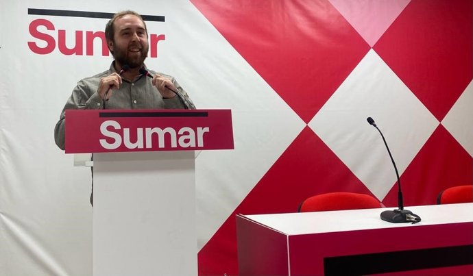 El candidato al Congreso por Sumar La Rioja, Diego Mendiola.
