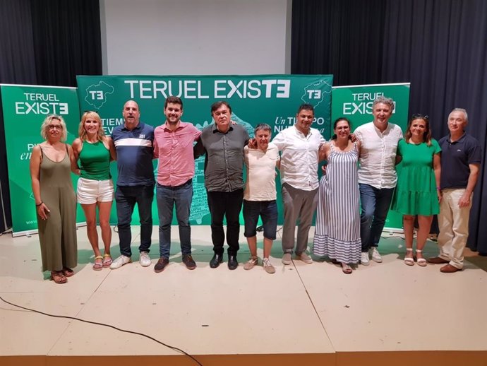 Candidatura de Teruel Existe al Congreso de los Diputados.