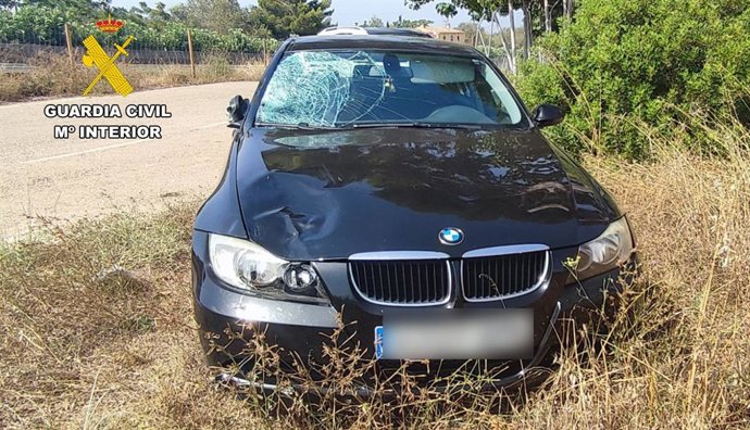 Vehículo implicado en el atropello mortal.