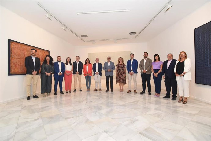 Presentación de la nueva estructura de la Diputación de Granada.