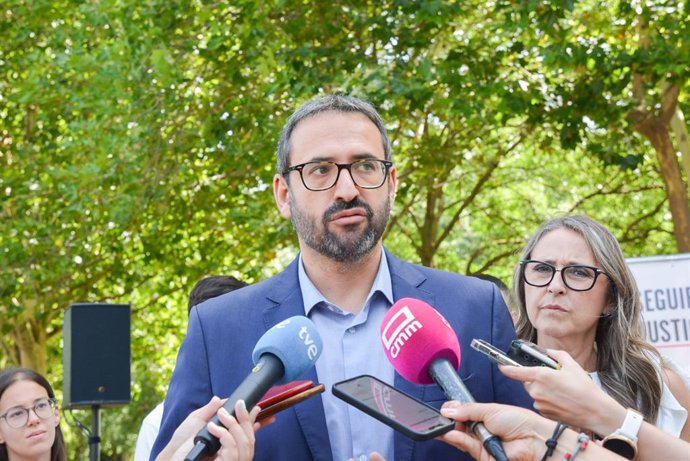 El secretario de Organización del PSOE de Castilla-La Mancha, Sergio Gutiérrez.