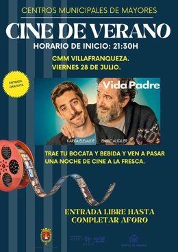 Los Centros de Mayores acogerán un ciclo de cine de verano para todos los públicos durante el mes de julio