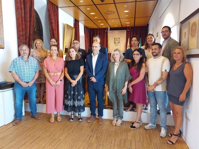 Reunión de la consejera de Empleo con el Ayuntamiento de Archidona.