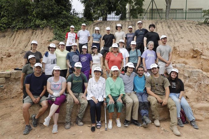 El Campo Experimental de Arqueología Calagurris-UNIR 2023 arranca en Calahorra con más de 20 asistentes