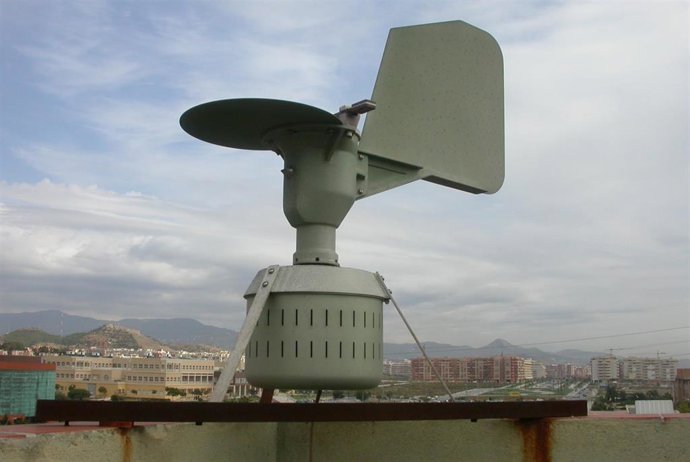 Captador ubicado en la Facultad de Ciencias de la UMA