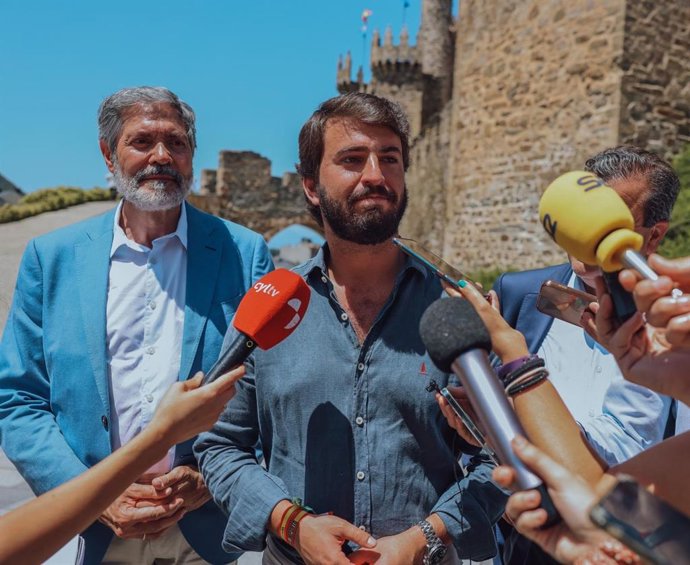 Gallardo (Vox) compromete "reconstruir" Garoña: "Sólo un gobierno integrado por Vox evitará el desmantelamiento"