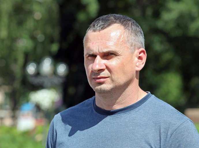 Archivo - El documentalista ucraniano Oleg Sentsov en una imagen de archivo.