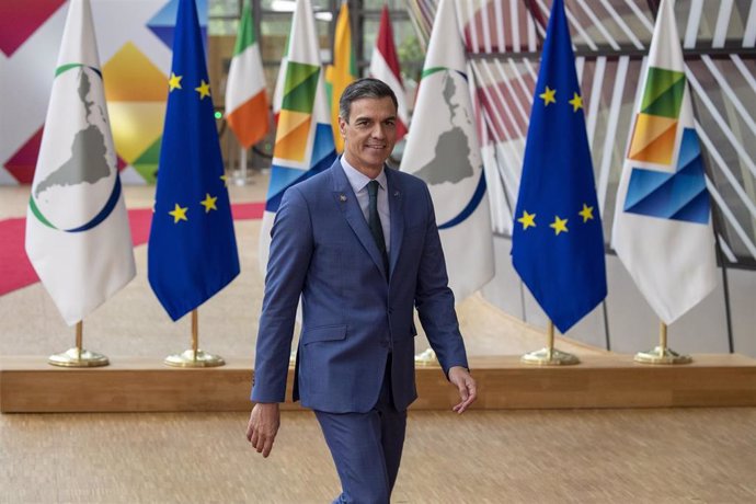 El presidente del Gobierno, Pedro Sánchez, en la cumbre entre la UE y la CELAC en Bruselas