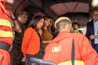 Robles expresa su solidaridad con La Palma y ofrece la colaboración del Ministerio "en lo que sea necesario"