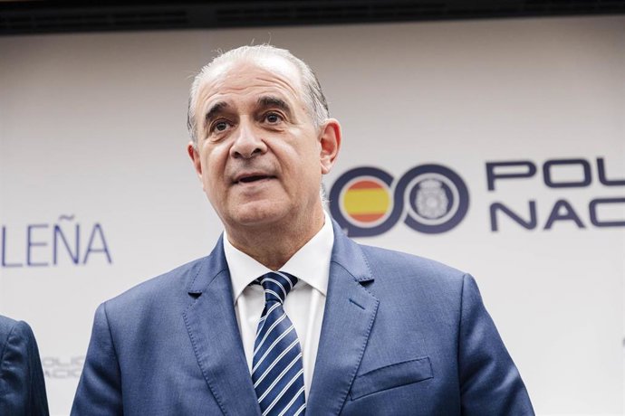 Archivo - El director general de la Policía Nacional, Francisco Pardo