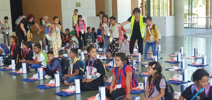 Niños Saharauis en la acogida del programa "Vacaciones en paz"