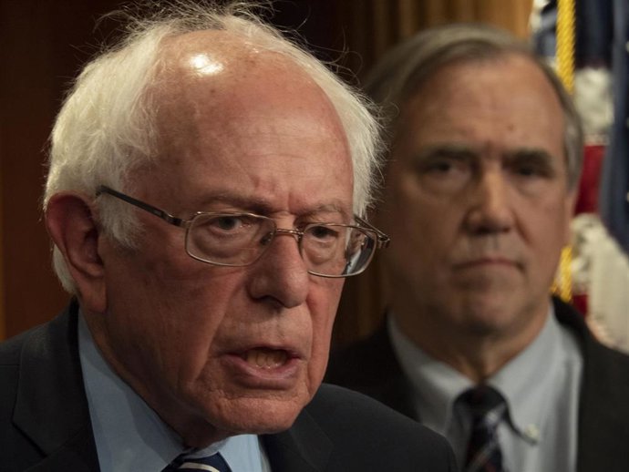 Archivo - El senador estadounidense Bernie Sanders