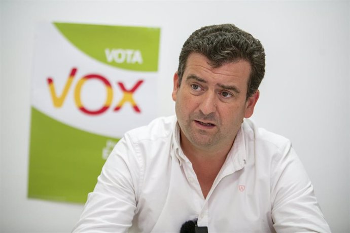 Ricardo Chamorro (Vox), en entrevista con Europa Press