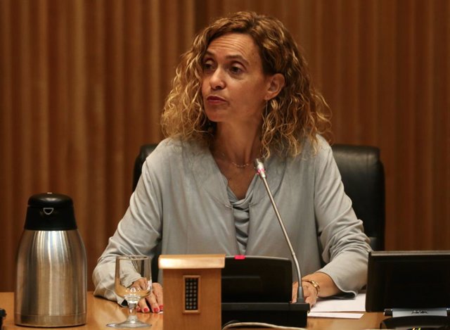 Archivo - La presidenta del Congrés i candidata del PSC per Barcelona en les generals, Meritxell Batet