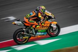 El piloto español Alonso López disputando una carrera.