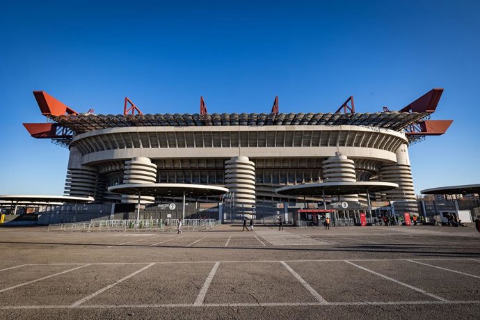 Archivo - General view before the UEFA Champions League, Group B football match between AC Milan and Liverpool FC on December 7, 2021 at San Siro Stadium in Milan, Italy - Photo Ian Stephen / ProSportsImages / DPPI