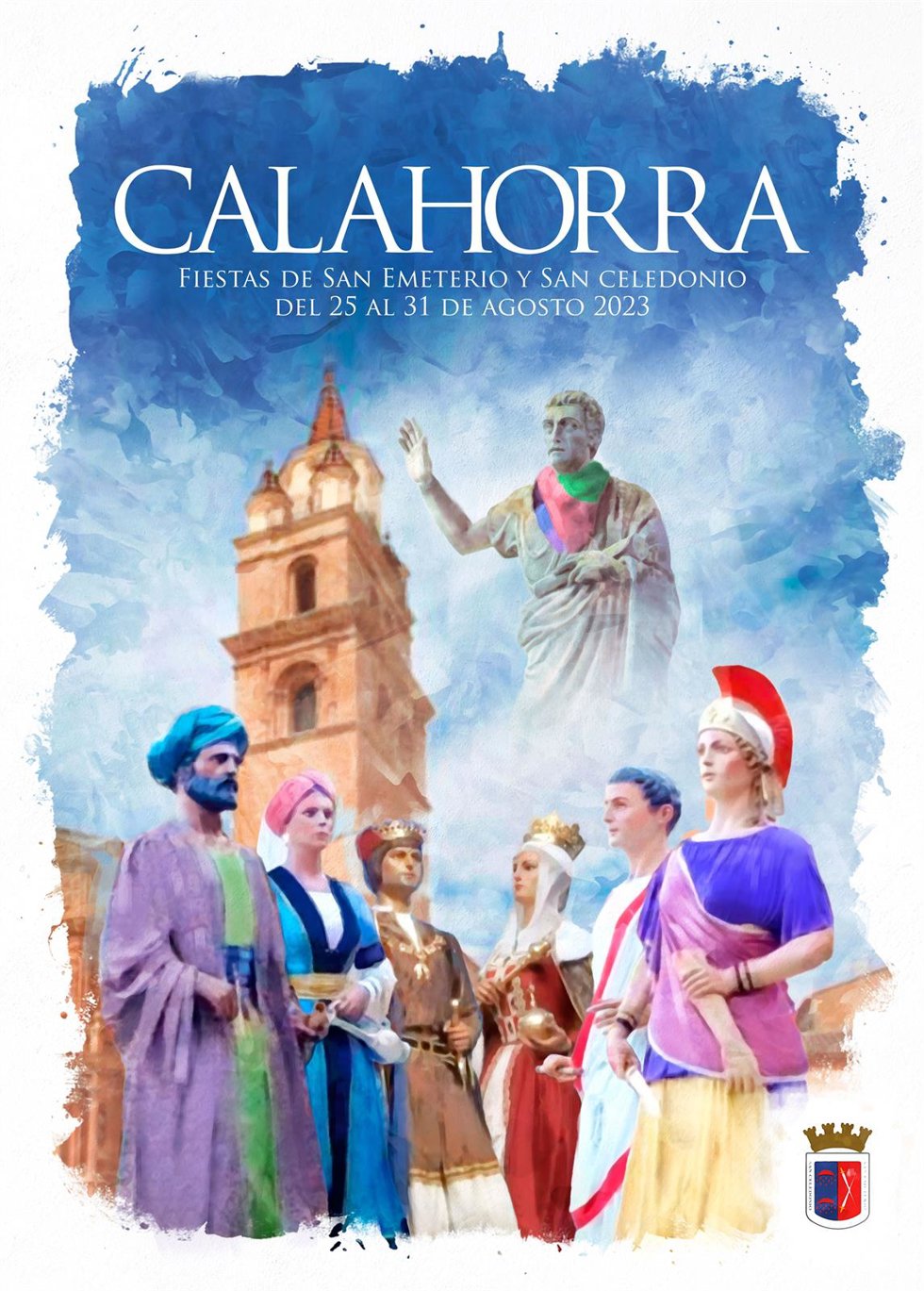 Ismael Gómez Tena gana el concurso de carteles para las fiestas de Calahorra de agosto 2023