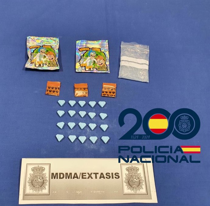 Material intervenido.