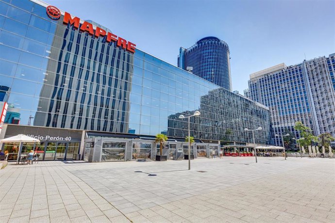 Archivo - Edificio de Mapfre.
