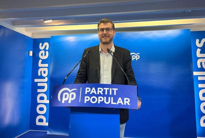 Archivo - El vicesecretario de Organización del PP balear y portavoz en el Parlament, Sebasti Sagreras.