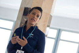 Minna Epps, directora del equipo de océanos de la