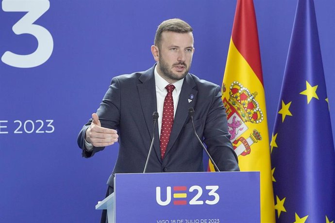 El comisario de Medio Ambiente, Océanos y Pesca, Virginijus Sinkevicius.