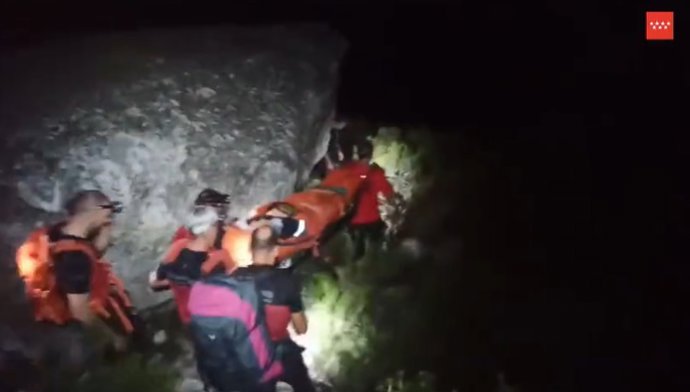 El GERA rescata a un senderista de 68 años que se cayó anoche cerca del pico