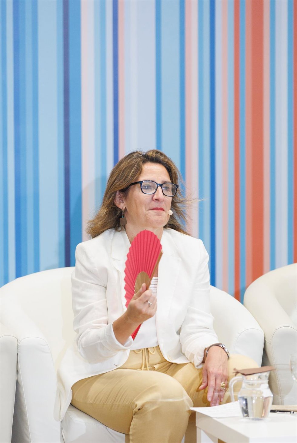 La vicepresidenta tercera y ministra para la Transición Ecológica y el Reto Demográfico, Teresa Ribera.