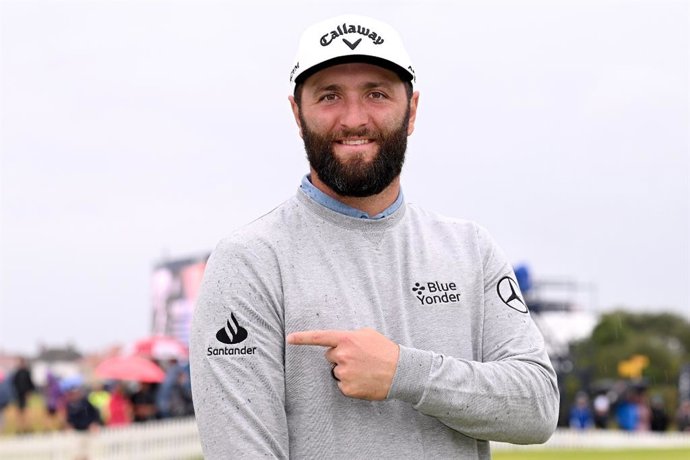 El golfista Jon Rahm ficha como embajador global de Banco Santander.