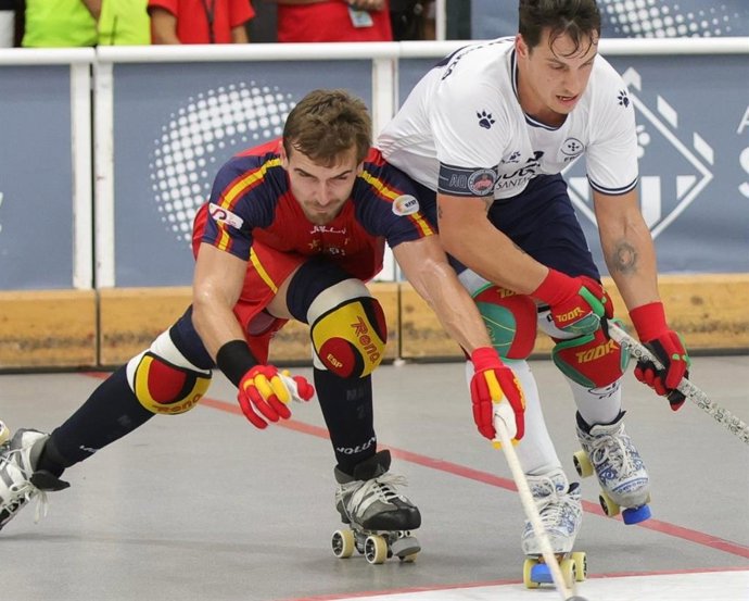 España cosecha ante Portugal otro empate en el Europeo masculino de hockey patines