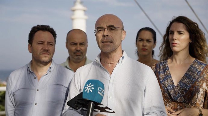 Jorge Buxadé, vicepresidente de Acción Política de Vox, en un acto de campaña