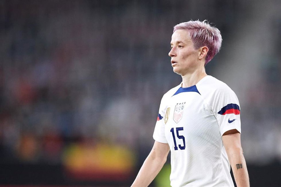 Archivo - Megan Rapinoe durante un partido con la selección estadounidense