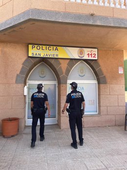 Agentes de la Policía Local de San Javier