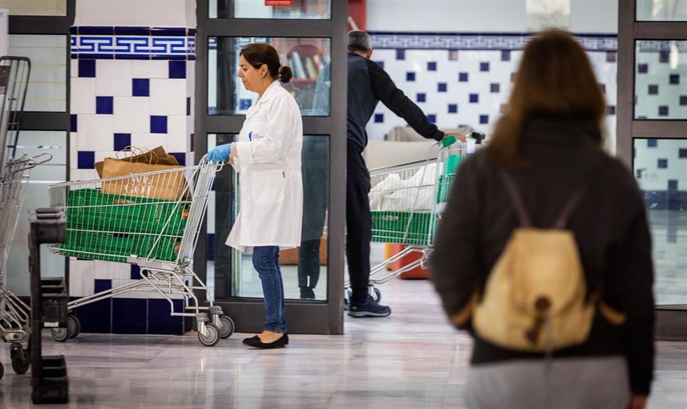 Reparto de productos básicos