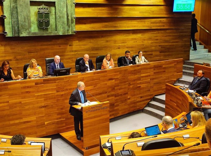 El portavoz del Grupo Parlamentario Popular, Diego Canga.