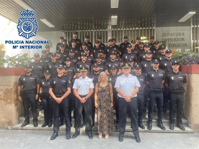 45 Policías Nacionales En Prácticas Se Incorporan A La Comisaría Provincial De Sevilla