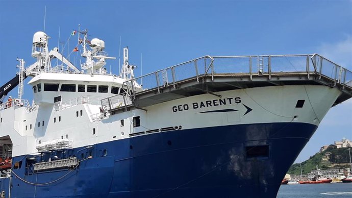 Archivo - Imagen de archivo del buque de rescate de MSF 'Geo Barents'.