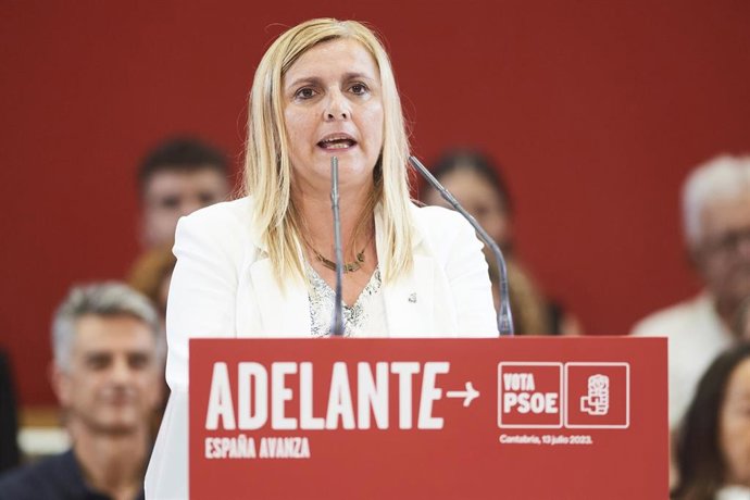 La secretaria de Organización del PSOE de Cantabria y número 2 al Congreso de los Diputados, Noelia Cobo