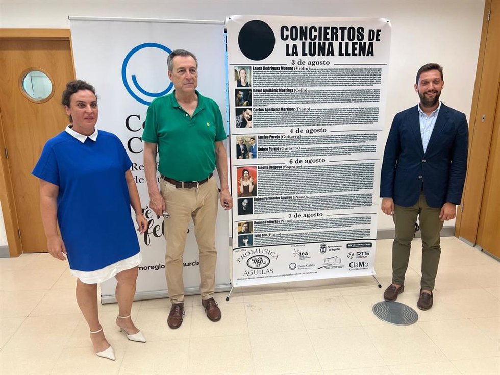 Presentación de los 'Conciertos de la Luna Llena'