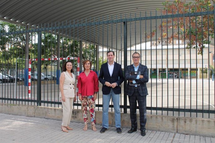 Carmen Rouco, Marta Hormaechea, Pedro Fernández y Carlos Falcón