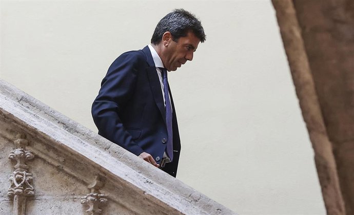 El presidente de la Generalitat valenciana, Carlos Mazón.
